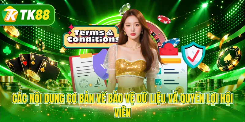 Các nội dung cơ bản về bảo vệ dữ liệu và quyền lợi hội viên