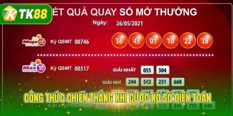 Công thức chiến thắng khi cược xổ số điện toán