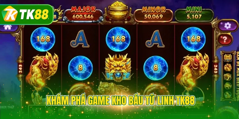 Khám phá game kho báu tứ linh TK88